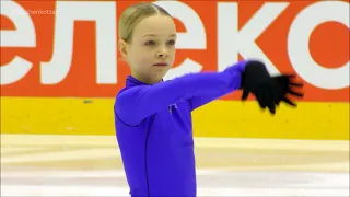 Elena Kostyleva - Practice  FS. Coach - Evgeni Plushenko