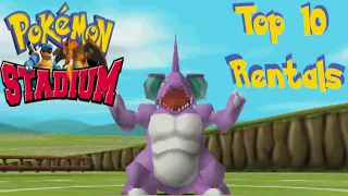 THE BEST RENTAL GUIDE FOR PIKA CUP Top 10 Pokemon for Easy Win Teams Pokemon Stadium Nintendo Switch