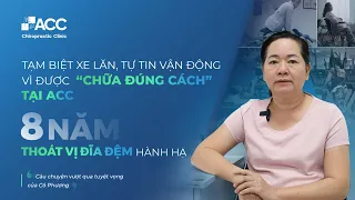 ĐIỀU TRỊ THÀNH CÔNG THOÁT VỊ ĐĨA ĐỆM SAU 8 NĂM