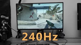 Asus PG258Q Review: 240hz Gaming Monitor [DEUTSCH - ENG SUB]