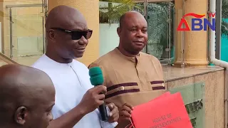 Abia 2023: Ikwuano/Umuahia Stakeholders Purchases Reps Nomination Form For Speaker Chinedum Orji