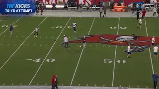 Justin Tucker hits insane 70 yard field goal in pregame warmups