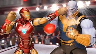 IRON MAN vs THANOS Boxing Match Highlights | Official Trailer