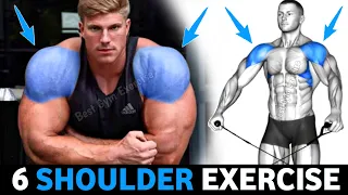 6 Big Shoulder Exercises In Gym - Shoulder Workout