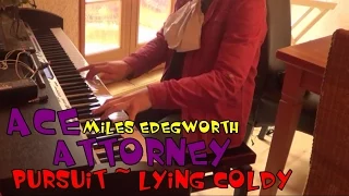 Ace Attorney Investigations Miles Edgeworth Pursuit ~ Lying Coldly Piano Cover