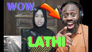 WOW! FIRST TIME REACTING TO | Weird Genius - Lathi (ft. Sara Fajira) | Putri Ariani Cover (REACTION)