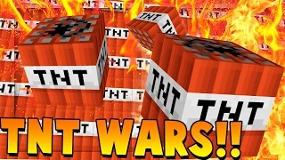 TNT WARS WITH GRAVITY GUNS MOD | Minecraft - Mod Battle | JeromeASF