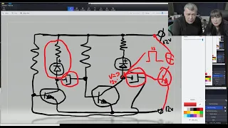 PWM signal generator with transistors - Lesson 22 Learning electronics with Diana