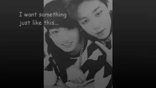 something just like this -jikook