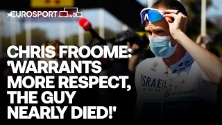 Chris Froome: "Warrants more respect, the guy nearly died!" | Bradley Wiggins Show