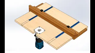 El freze ile basit portatif tezgah yapımı- bölüm 2// how to make a router table part 2