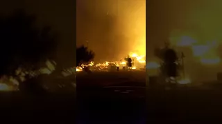 Santa Rosa on fire