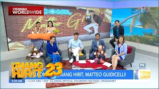 Welcome sa ating bagong UH Barkada, Matteo Guidicelli! | Unang Hirit