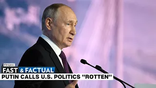 Russia’s Putin Says Trump’s Prosecution Shows US Political System Is “Rotten”