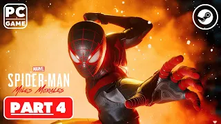 SPIDER-MAN MILES MORALES PC Gameplay Walkthrough PART 4- No Commentary