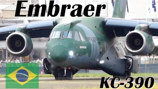 very nice  demo of the Embraer KC-390 at the Paris air show 2023