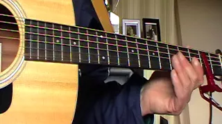 how to play 'Albatross on acoustic guitar