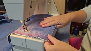 Nähmaschine PFAFF varimatic 899, 090 A Test, Sewing machine review, швейная машина тест