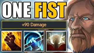 Cleave Master - One Shot [Sleight of Fist + Empower + BF + God's Strength] Dota 2 Ability draft