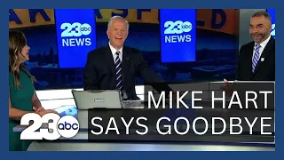 23ABC's Mike Hart steps away from the anchor desk