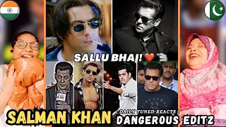 Salman Khan Full Attitude Videos  part# 2🔥😈| Salman Khan Angry Moments | Thug Life | Pakistani React