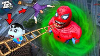 SPIDERMAN Died & Franklin Entered In His Body In GTA 5 ! | GTA 5 AVENGERS