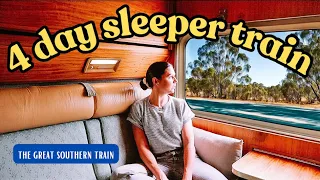 4 Days from Brisbane to Adelaide on the Great Southern Sleeper Train