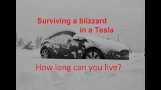 Surviving The Snow in an Electric Car