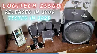 Logitech Z5500 2023 Bass Boosted Test