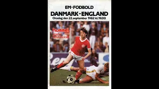 1982.09.22  ДАНИЯ АНГЛИЯ. Denmark – England