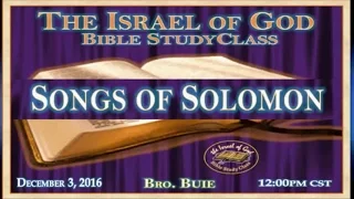 IOG - "Songs of Solomon" 2016