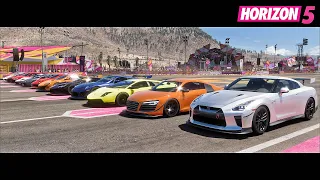 Forza Horizon 5 - Top 22 Fastest Supercars Drag Race