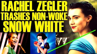 Rachel Zegler TRASHES NON-WOKE SNOW WHITE BY THE DAILY WIRE Starring Brett Cooper! Disney Loses It