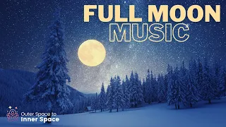 full moon meditation music 2020 | 432 Hz, flute music, wolf song, binaural beats, full moon ritual