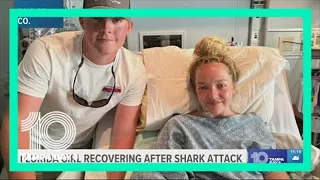 'In good spirits': Florida teen to undergo second surgery after shark attack