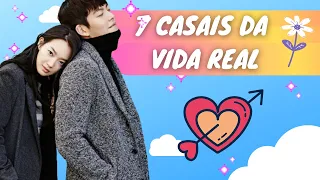 7 casais coreanos da vida real