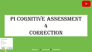 Pi cognitive assessment Test. 50 questions answered in 12 mins V4