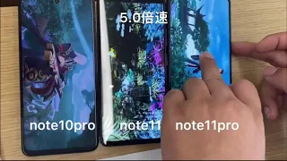 Dimensity 1100 vs 920 vs 810 Speed test Antutu/Redmi Note 11 Pro Plus vs Note 10 Pro/Note 11 compare