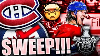 HABS SWEEP THE JETS (TYLER TOFFOLI OVERTIME WINNER IN GAME 4 -Montreal Canadiens VS Winnipeg Jets)