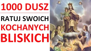 Modlitwa URATUJ 1000 SIÓSTR I BRACI Z CZYŚĆCA! Moc Miłości Bożej Pomóż swoim Kochanym Bliskim!