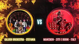 Eurovision Placement Battle | 2022 VS 2021 | ESC TOP 25 | RECAP