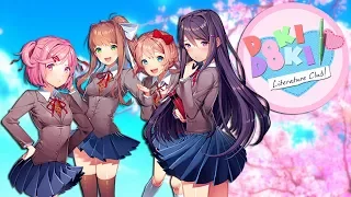 A TOTALLY NORMAL GAME... NOTHING SUSPICIOUS AT ALL... | Doki Doki Literature Club - Part 1