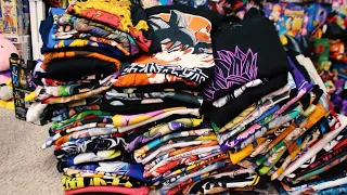 MY ENTIRE DRAGON BALL T-SHIRT COLLECTION!!!