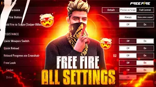 Control Setting Free Fire | Pro Player Setting Free Fire 2024 | Free Fire Setting | Free Fire | FF