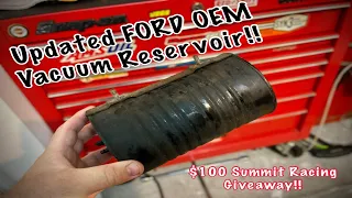 Updated OEM OBS Ford F-150 Vacuum Reservoir PLUS $100 giveaway !!!