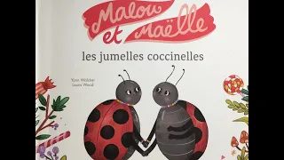 Histoire pour enfants : Malou et Maelle, les jumelles coccinelles