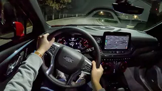 2023 Chevrolet Blazer RS - POV Night Drive (Binaural Audio)