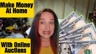 Make Money From Home : Online Auctions Tips To Buy And Resell For Profit