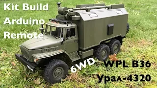 WPL B36 URAL-4320 6WD Military Truck: Kit Unboxing And Build