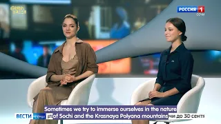 [Eng sub]Anna Shcherbakova&EvgeniaMedvedeva interview/Averbukh Champion Show/АннаЩербакова